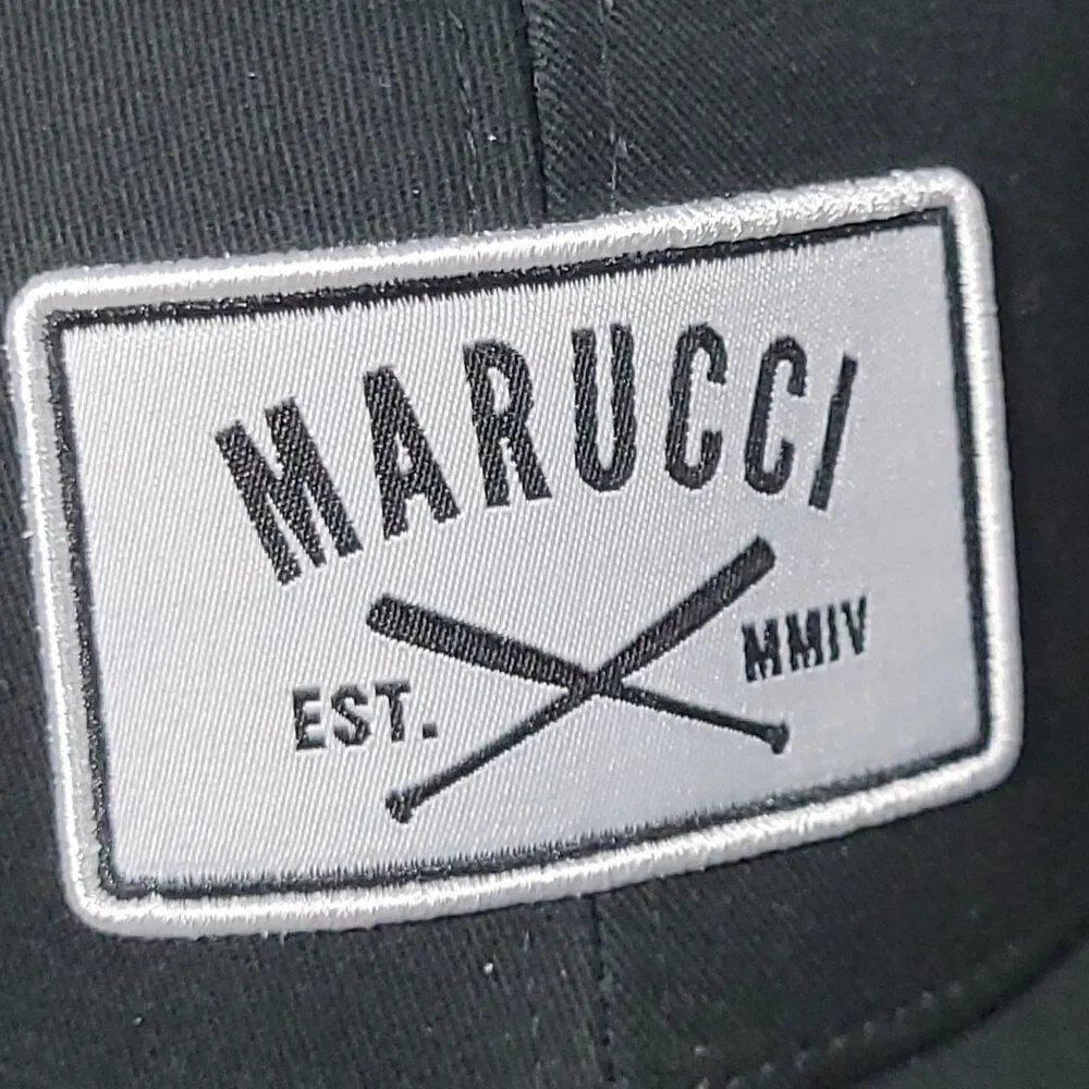 Marucci Baseball Hat Youth Snapback Adjustable Crosspatch‎ Trucker Cap Mesh Back
